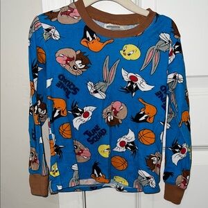 Looney Tunes Tune Squad Blue Kids Character Shirt